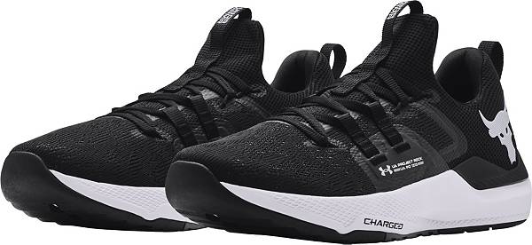 アンダーアーマー メンズ トレーニングシューズ Under Armour Men's Project Rock BSR Training Shoes - Black/White/Grey