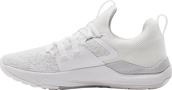 アンダーアーマー メンズ トレーニングシューズ Under Armour Men's Project Rock BSR Training Shoes - White/White/Grey