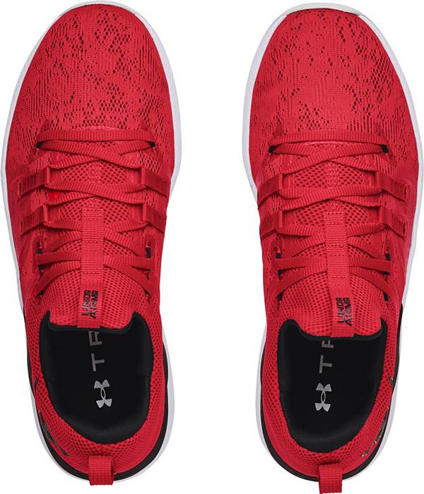 アンダーアーマー メンズ トレーニングシューズ Under Armour Men's Project Rock BSR Training Shoes - Red/White/Black