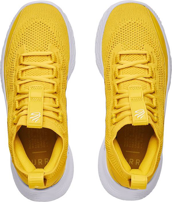 アンダーアーマー メンズ バッシュ Under Armour Curry Flow 8 - Taxi/White アンダーアーマー メンズ バッシュ Under Armour Curry Flow 8 - Taxi