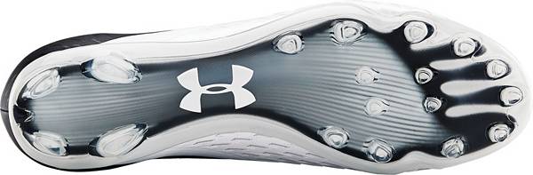アンダーアーマー メンズ サッカー スパイク Under Armour Men's Blur Lux MC Football Cleats - Navy/White_1
