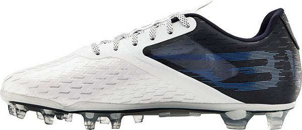 アンダーアーマー メンズ サッカー スパイク Under Armour Men's Blur Lux MC Football Cleats - Navy/White_2