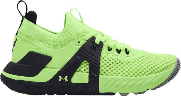 アンダーアーマー メンズ トレーニングシューズ Under Armour Men's Project Rock 4 Training Shoes - Quirky Lime/Black