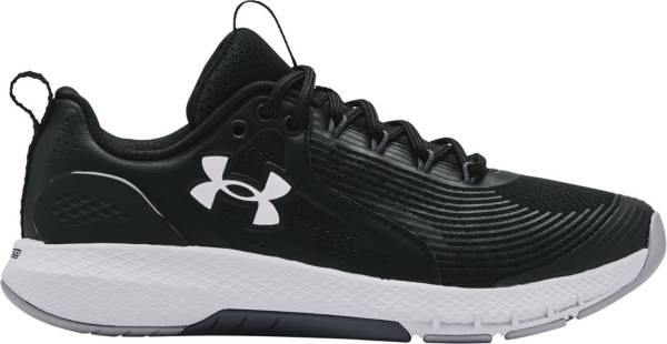 アンダーアーマー メンズ トレーニングシューズ Under Armour Men's Charged Commit TR 3.0 Training Shoes - Black/White/White