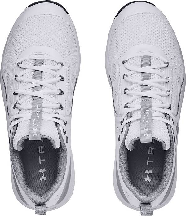 アンダーアーマー メンズ トレーニングシューズ Under Armour Men's Charged Commit TR 3.0 Training Shoes - White/White/Mod Gray