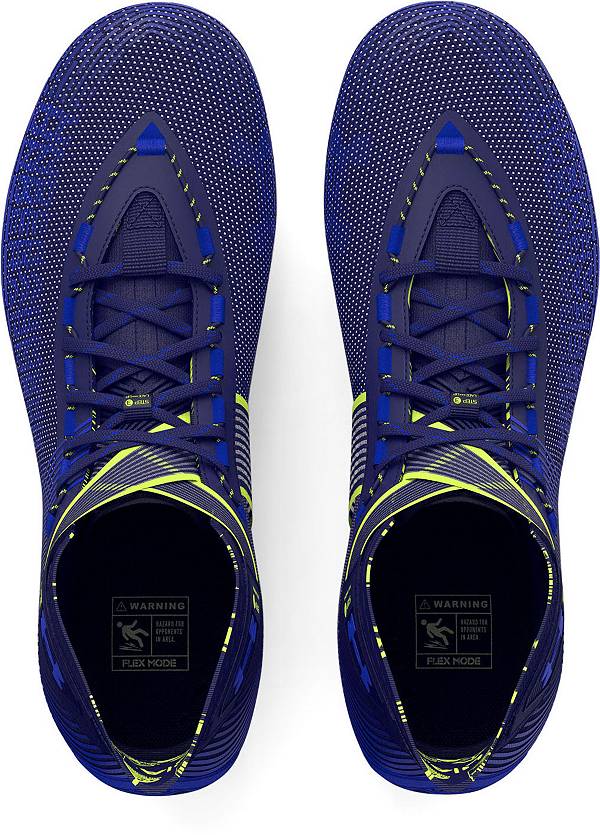 アンダーアーマー メンズ アメフト スパイク Under Armour Men's Highlight MC Football Cleats - Navy/Royal