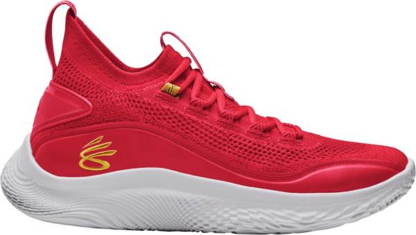 アンダーアーマー メンズ バッシュ Under Armour Curry Flow 8 - Red