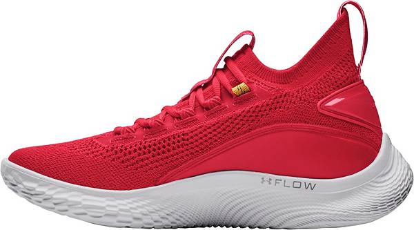 アンダーアーマー メンズ バッシュ Under Armour Curry Flow 8 - Red_2