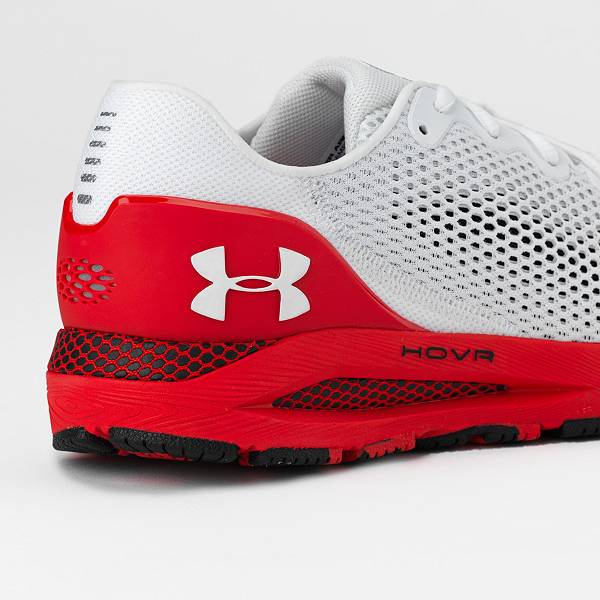 アンダーアーマー メンズ ランニングシューズ Under Armour Men's HOVR Sonic 4 Texas Tech Running Shoes - Red/Black_4