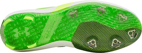 アンダーアーマー メンズ 野球 スパイク Under Armour Men's Harper 6 Metal Baseball Cleats - Green/Black