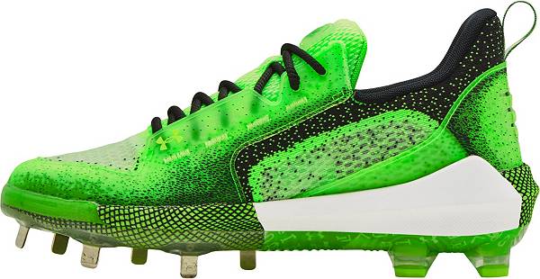 アンダーアーマー メンズ 野球 スパイク Under Armour Men's Harper 6 Metal Baseball Cleats - Green/Black