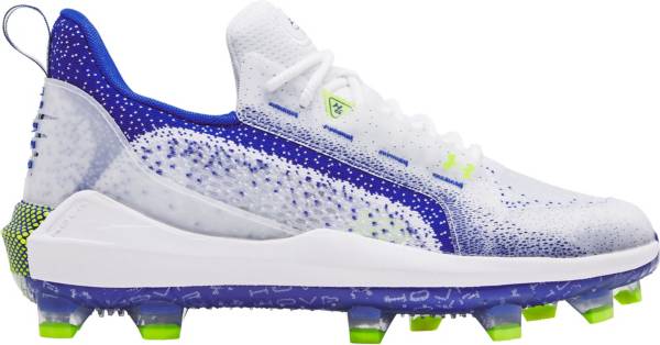 アンダーアーマー メンズ 野球 スパイク Under Armour Men's Harper 6 Elite TPU Baseball Cleats - White/