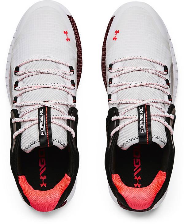 アンダーアーマー メンズ ゴルフシューズ Under Armour Men's HOVR Forge RC Spikeless Golf Shoes - White