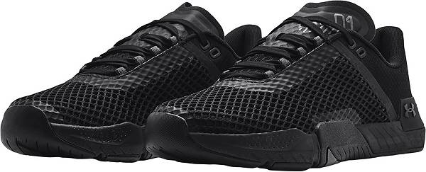 アンダーアーマー メンズ トレーニングシューズ Under Armour Men's TriBase Reign 4 Shoes - Black/Black/Black