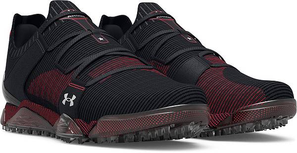 アンダーアーマー メンズ ゴルフシューズ Under Armour Men's HOVR Tour Spikeless Golf Shoes - Black