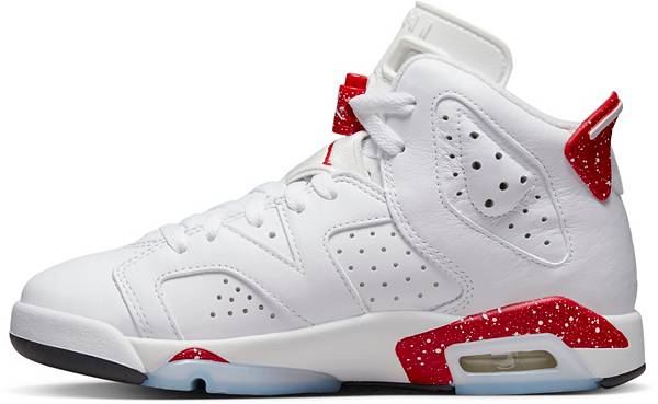 Jordan バスケットボールシューズ レッド/ホワイト ジョーダン キッズ バッシュ Jordan Kids' GS Air Jordan 6 Retro