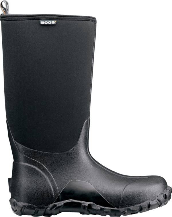 ボグス メンズ ハンティングブーツ BOGS Men's Classic High Rubber Hunting Boots - Black