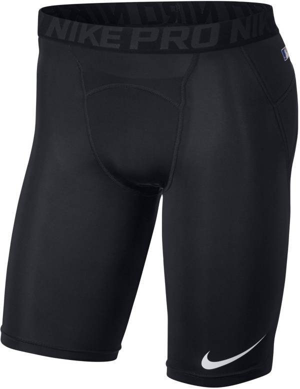 ナイキ キッズ 野球 タイツ Nike Boys' Pro Heist Dri-FIT Baseball Sliding Shorts - Black/Black