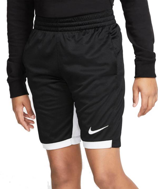 ナイキ キッズ ショートパンツ Nike Boys' Trophy Training Shorts - Black/White