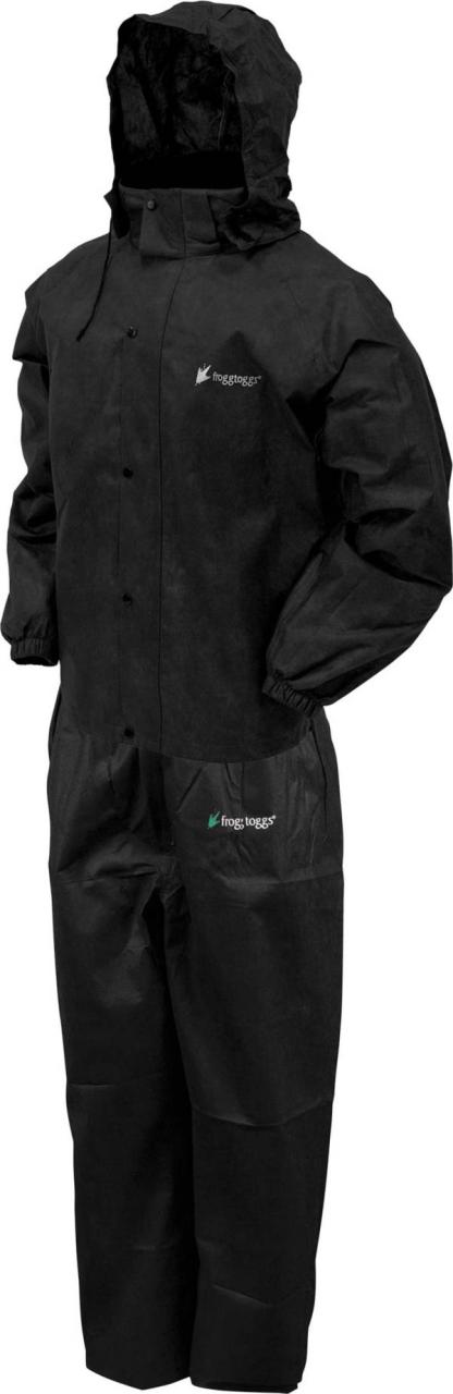 フロッグトッグス メンズ ジャケット frogg toggs All Sport Rain and Wind Suit - Blackの通販は