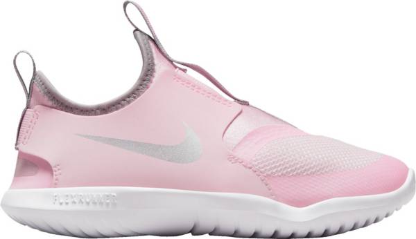 ナイキ キッズ/ジュニア ランニングシューズ Nike Kids' Preschool Flex Runner Running Shoes - Pink/Silver