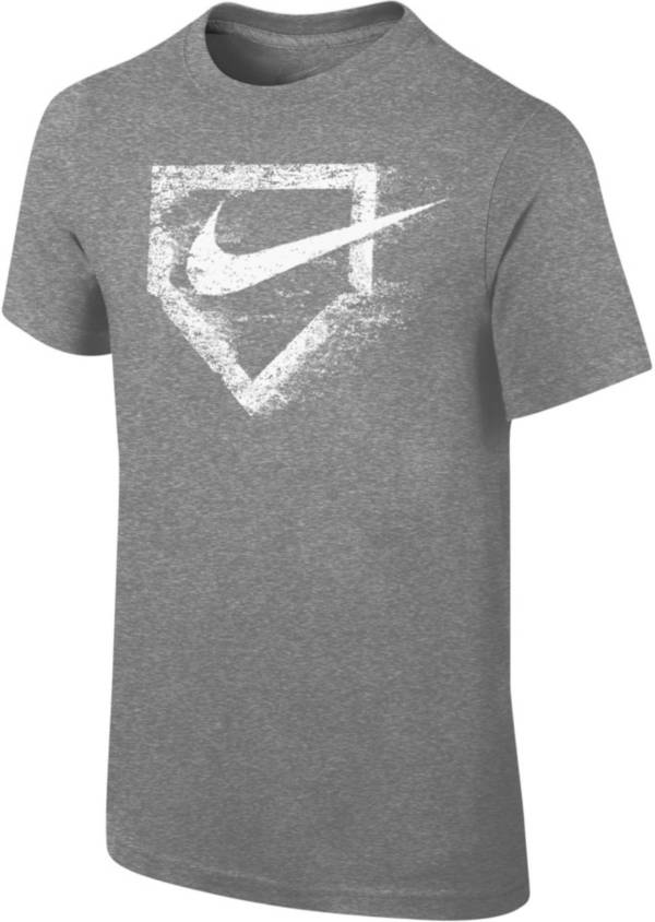 ナイキ キッズ Tシャツ Nike Boys' Core Short Sleeve Graphic T-Shirt - Dark Grey Heather