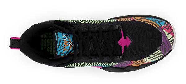 ニューバランス メンズ バッシュ New Balance TWO WXY - Black/Pink/Green_3