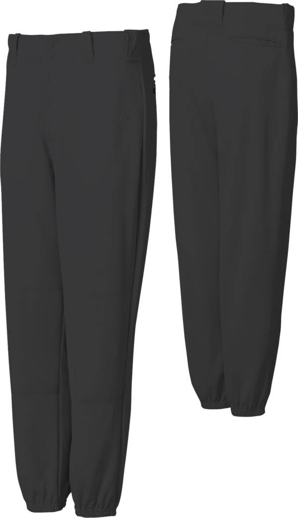 アディダス メンズ 野球 パンツ adidas Men's Incite Closed Bottom Baseball Pants - Black