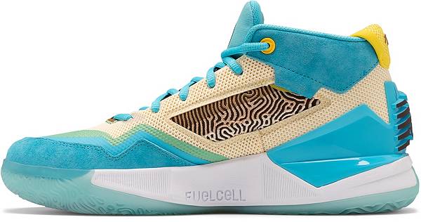 ニューバランス メンズ バッシュ New Balance Kawhi - Blue/White/Yellow_2
