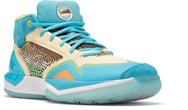ニューバランス メンズ バッシュ New Balance Kawhi - Blue/White/Yellow_4