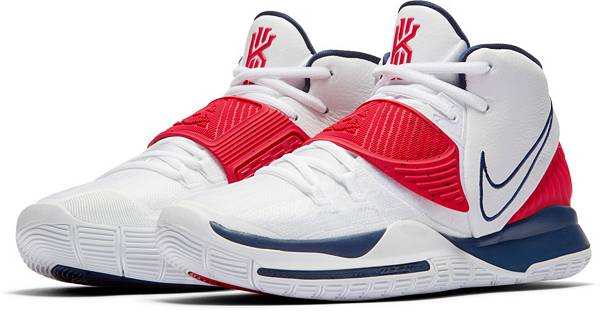 ナイキ メンズ カイリー６ Nike Kyrie 6 "USA" バッシュ WHITE/WHITE