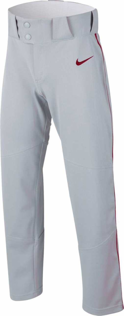 ナイキ キッズ 野球 パンツ Nike Boys' Vapor Select Piped Baseball Pants - Tm Blgry/Tm Scar/Tm Scarの通販は