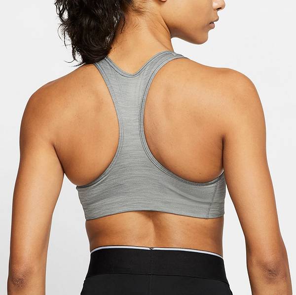 ナイキ レディース スポーツブラ Nike Pro Swoosh Medium-Support Sports Bra フィットネス ヨガ SMOKE GREY ナイキ レディース スポーツブラ Nike Women's Pro Swoosh Medium