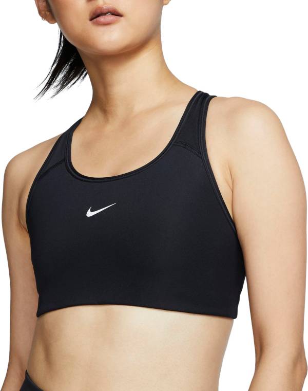 ナイキ レディース スポーツブラ Nike Women's Pro Swoosh Medium-Support Padded Sports Bra - Black