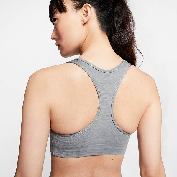 ナイキ レディース スポーツブラ Nike Women's Pro Swoosh Medium-Support Padded Sports Bra - Smoke Grey_2