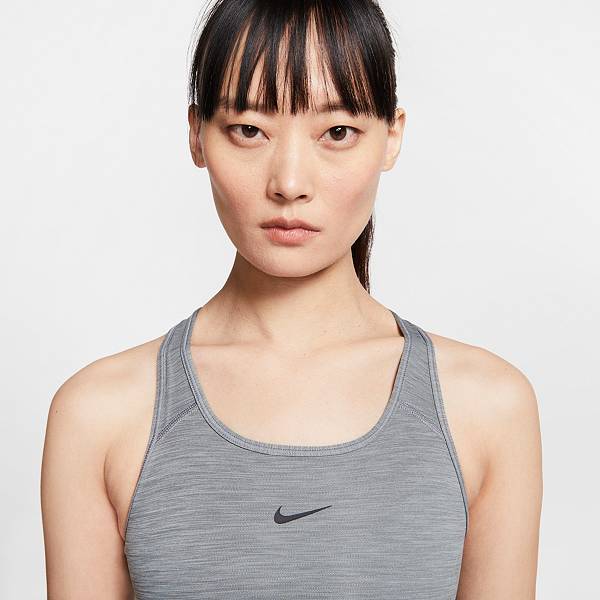 ナイキ レディース スポーツブラ Nike Women's Pro Swoosh Medium-Support Padded Sports Bra - Smoke Grey_3