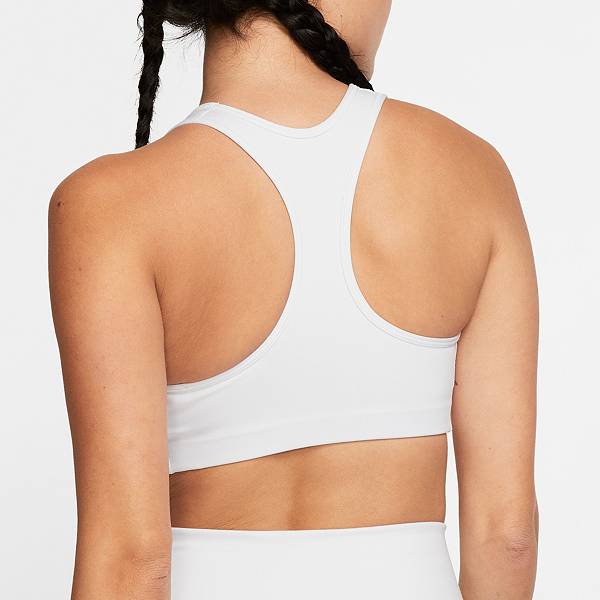 ナイキ レディース スポーツブラ Nike Women's Pro Swoosh Medium-Support Padded Sports Bra - White_2