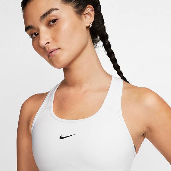 ナイキ レディース スポーツブラ Nike Women's Pro Swoosh Medium-Support Padded Sports Bra - White_3