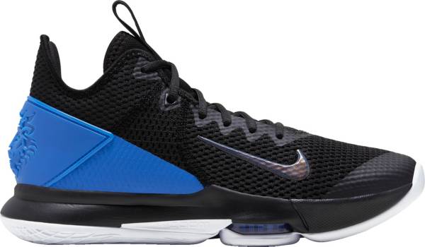 ナイキ メンズ レブロン ウィットネス４ Nike LeBron Witness 4 バッシュ Black/Hyper Cobalt/White