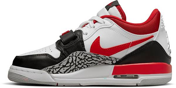 ジョーダン キッズ バッシュ Jordan Kids' GS Legacy 312 Low - Black/White/Red 黒 ブラック バスケットシューズ ミニバス 子供 男の子 女の子_2