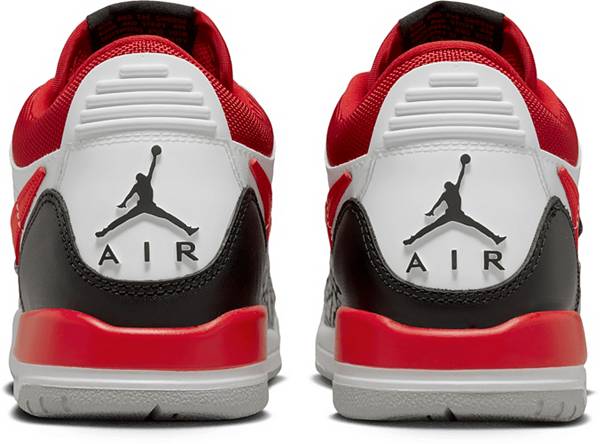 ジョーダン キッズ バッシュ Jordan Kids' GS Legacy 312 Low - Black/White/Red 黒 ブラック バスケットシューズ ミニバス 子供 男の子 女の子_4