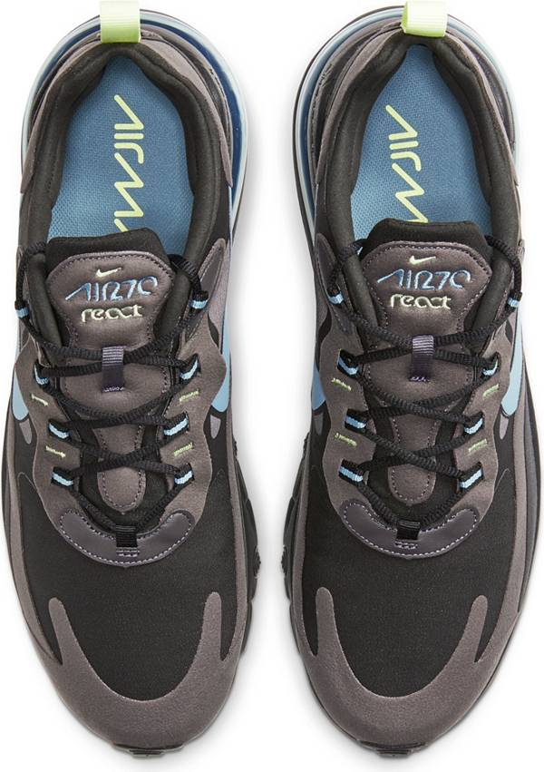 ナイキ メンズ エアマックス２７０ Nike Air Max 270 React スニーカー Black/Thunder Grey_3