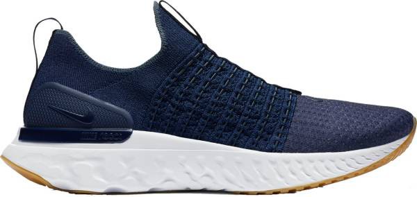 ナイキ メンズ ランニングシューズ Nike Men's React Phantom Run Flyknit 2 Running Shoes　- Navy/Blue