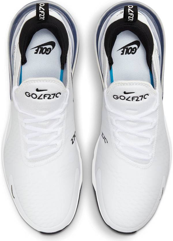 ナイキ メンズ ゴルフシューズ Nike Men's Air Max 270 G Golf Shoes - White/Black