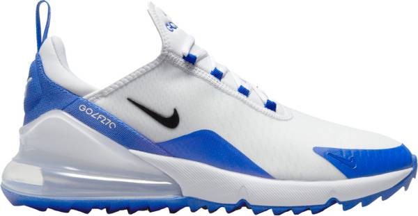 ナイキ メンズ ゴルフシューズ Nike Men's Air Max 270 G Golf Shoes - White/Racer Blue