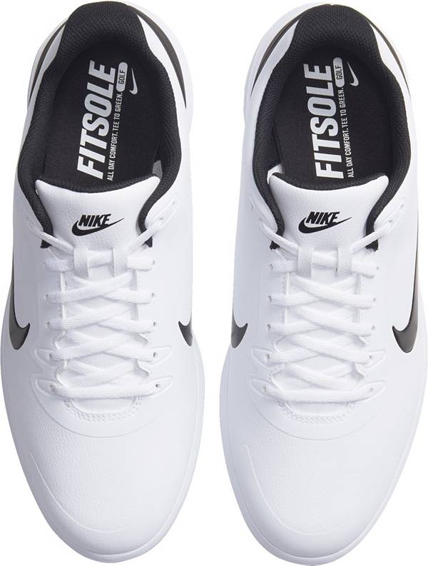 ナイキ メンズ ゴルフシューズ Nike Men's Infinity G Golf Shoes - White/Black