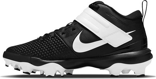 ナイキ メンズ 野球 スパイク Nike Force Trout 7 Pro MCS Baseball Cleats - Black/White/Dynamic Turquoise ナイキ メンズ 野球 スパイク Nike Force Trout 7 Pro MCS Baseball