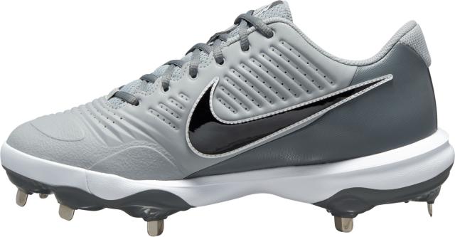 ナイキ メンズ アルファハラチ３ 野球 スパイク Nike Men's Alpha Huarache 3 Varsity Low Metal Baseball Cleats - Grey/Black