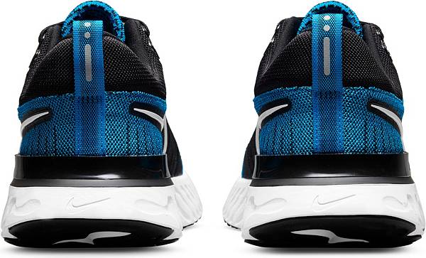 ナイキ メンズ ランニングシューズ Nike Men's React Infinity Run Flyknit 2 Running Shoes　- Black/Blue_4