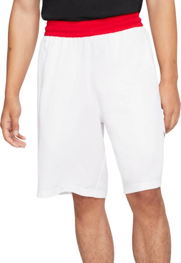 ナイキ メンズ バスケットボール ショートパンツ Nike Men's HBR Basketball Shorts - White